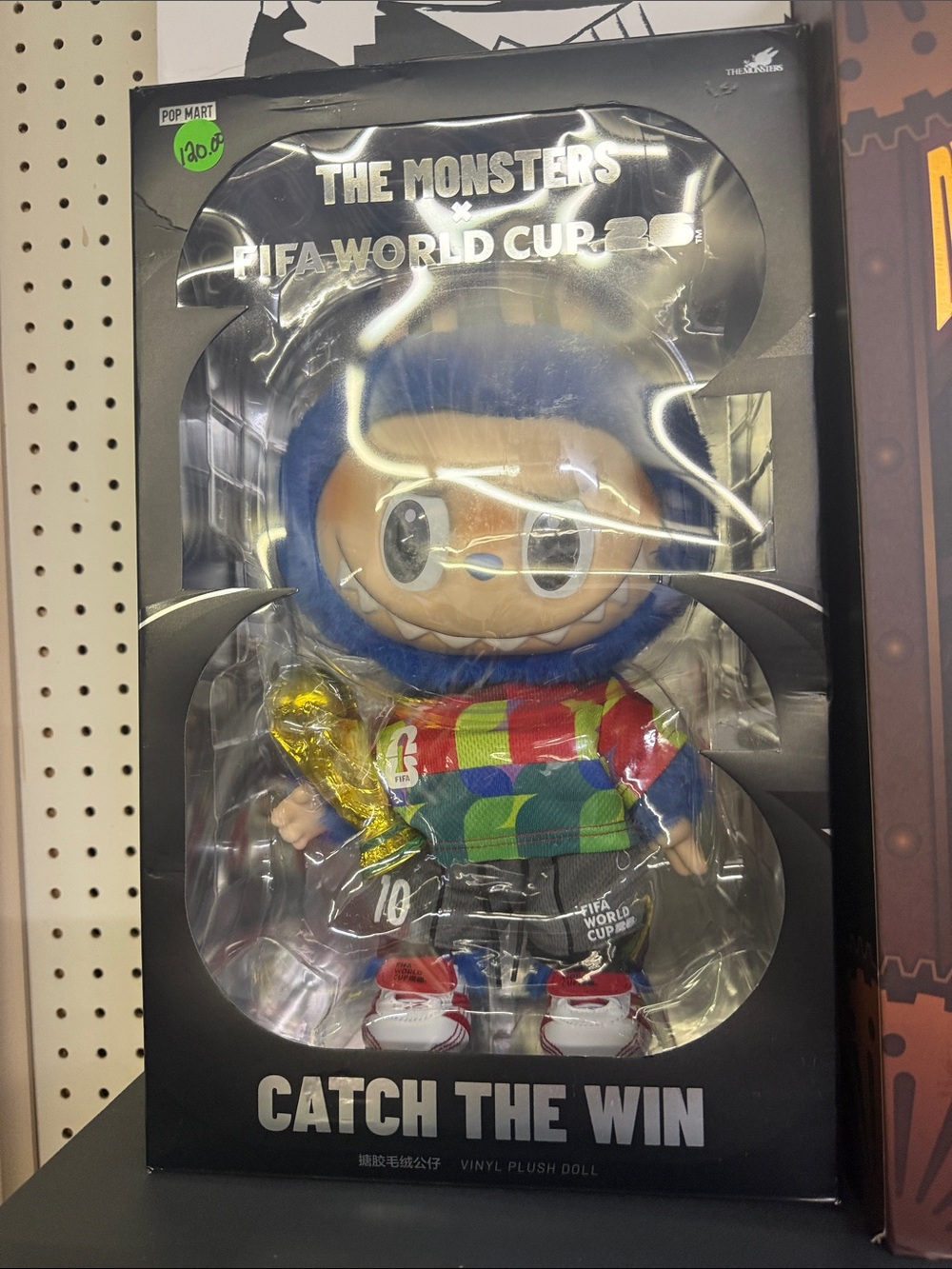 The Monsters 'Catch The Win' Blue Plush FIFA World Cup Collectible